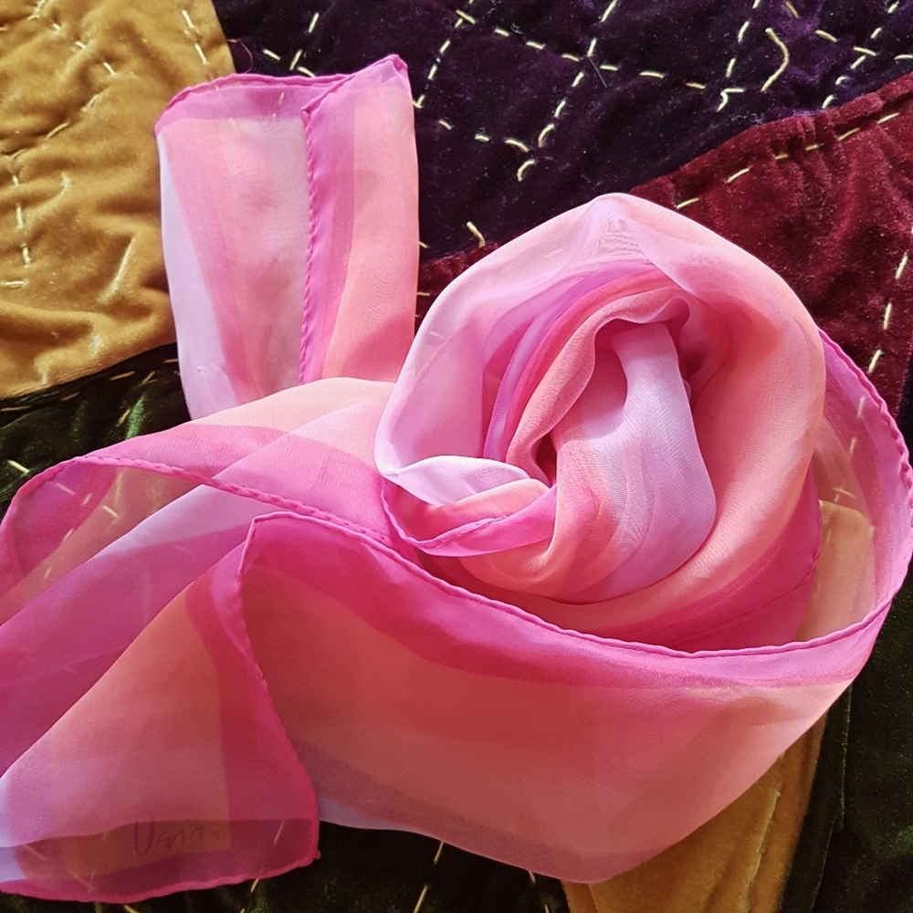 Pink Scarf